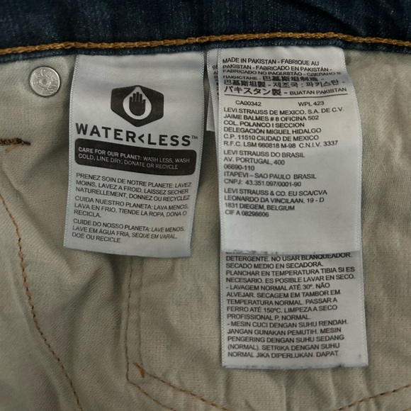 Men’s Levi’s 541 Athletic Tapered Jean size 34X36 - Picture 5 of 5